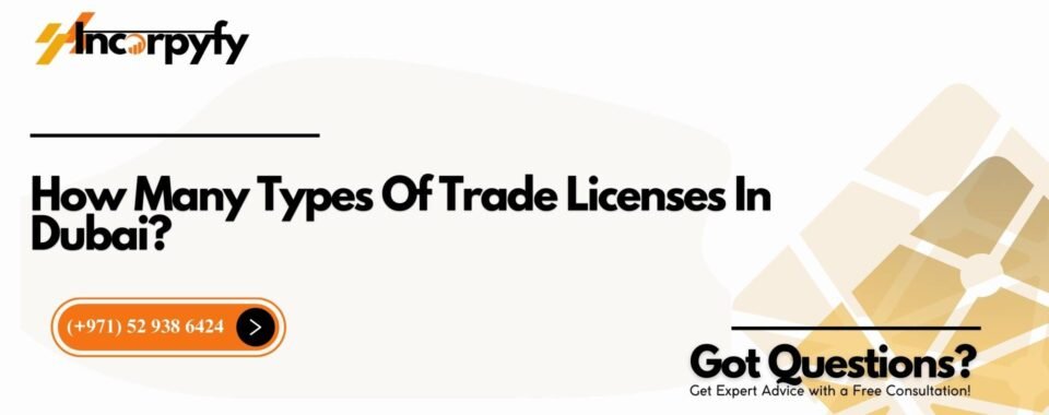How Many Types Of Trade Licenses In Dubai?